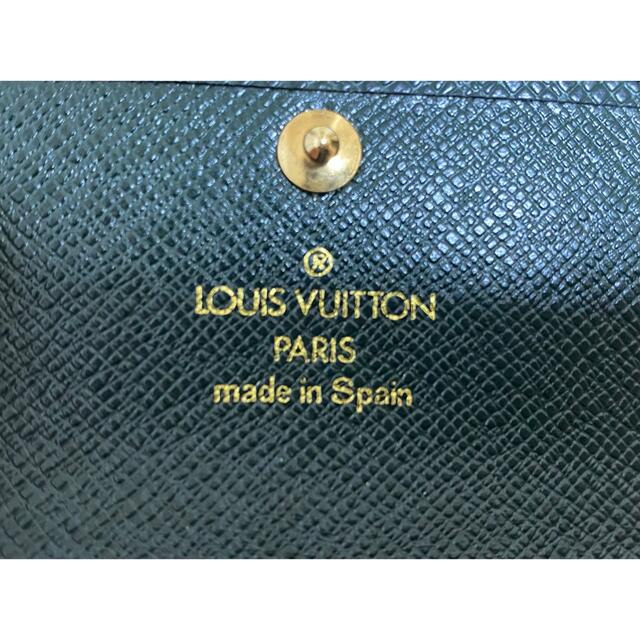 LOUIS VUITTON(ルイヴィトン)のルイヴィトン　ミュルティクレ4 タイガ　グリーン　4連キーケース レディースのファッション小物(キーケース)の商品写真