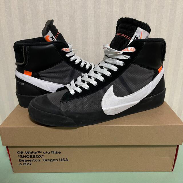 nike off-white the ten blazer mid