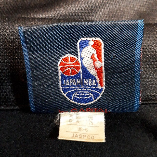 NBA オフィシャル ウォームアップシャツ バスケ ストリート ロゴ ブラック