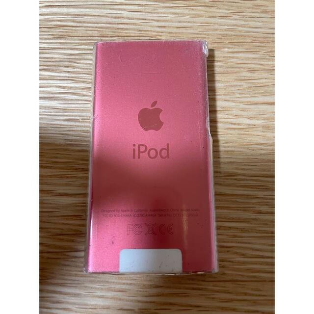iPod(アイポッド)のiPod nano 第7世代 ピンク 16G ジャンク品 スマホ/家電/カメラのオーディオ機器(ポータブルプレーヤー)の商品写真