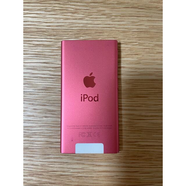 iPod(アイポッド)のiPod nano 第7世代 ピンク 16G ジャンク品 スマホ/家電/カメラのオーディオ機器(ポータブルプレーヤー)の商品写真