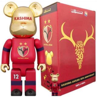 メディコムトイ(MEDICOM TOY)のBE＠RBRICK 鹿島アントラーズ30周年記念ベアブリック100%&400% (その他)