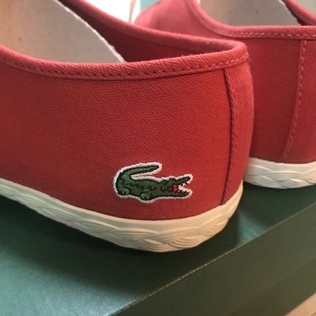 LACOSTE(ラコステ)の箱なし発送！新品未使用ラコステ　スニーカー　サイズ43 メンズの靴/シューズ(スニーカー)の商品写真