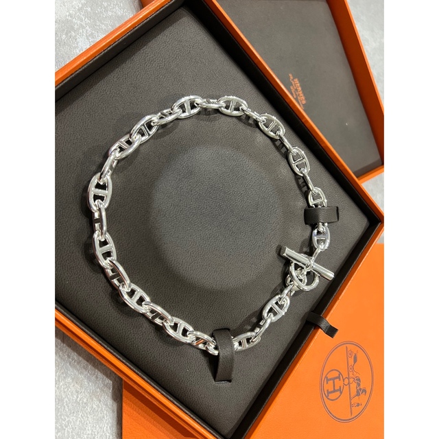 Hermes(エルメス)の【入手困難】エルメス シェーヌダンクルGMネックレス メンズのアクセサリー(ネックレス)の商品写真