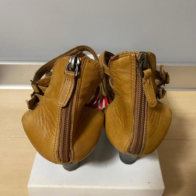 サンダル 茶色 ブラウン 24.5㎝ レディースの靴/シューズ(サンダル)の商品写真