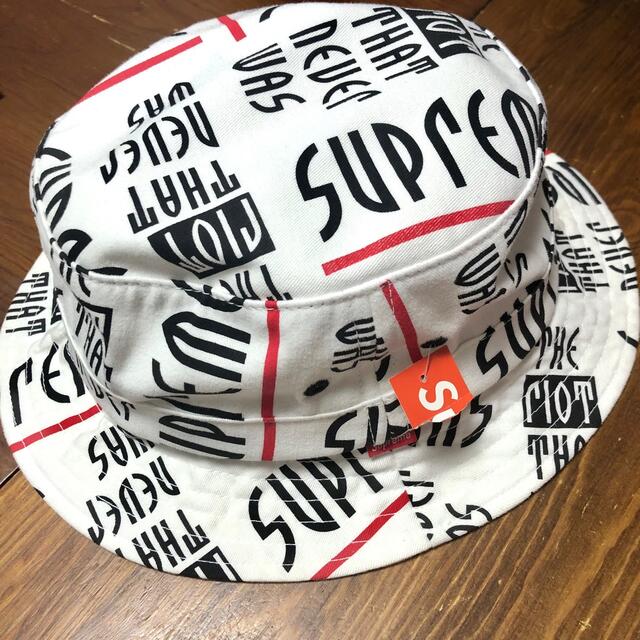 激安本物 Supreme SS14 bucket supreme White / Riot medium Crusher S 激安本物 Supreme SS14 bucket supreme White / Riot medium Crusher S