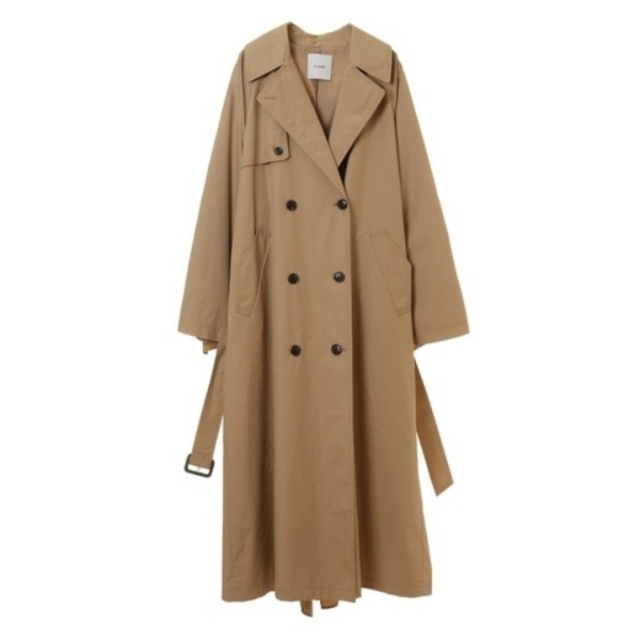 【新品】CLANE/ BACK FRILL SLEEVE TRENCH COAT
