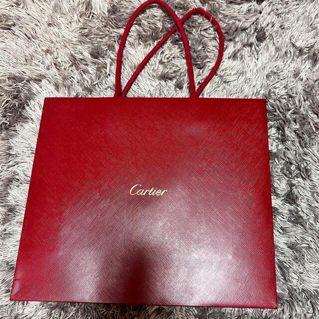 Cartier(カルティエ)の紙袋 ショッピング袋 Cartier レディースのバッグ(ショップ袋)の商品写真