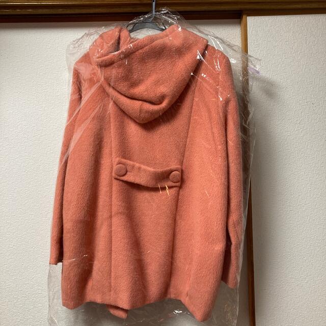 Lindsay(リンジィ)のサーモンピンクコート　160cm size キッズ/ベビー/マタニティのキッズ服女の子用(90cm~)(ジャケット/上着)の商品写真