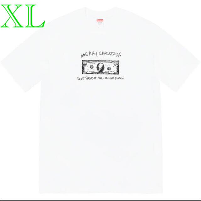 トップスSupreme  Spend It Tee ホワイト XL