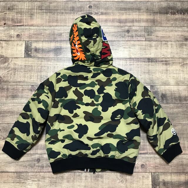 レア Bape kids 1st Camo シャーク ダウンジャケット 120