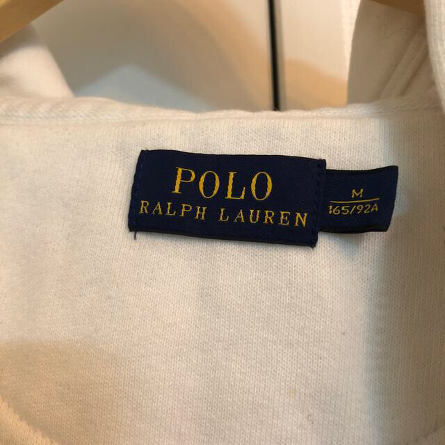 Ralph Lauren(ラルフローレン)の専用　ラルフローレン　パーカー　白　M &ポールスミスマフラー レディースのトップス(パーカー)の商品写真