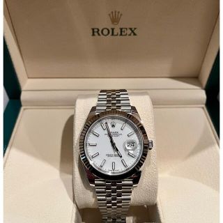 ロレックス(ROLEX)の【新品未使用】ロレックス　デイトジャスト41 フルーテッドジュビリー(腕時計(アナログ))