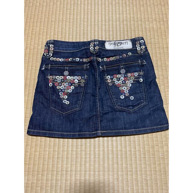 TAVERNITI SO JEANS(タヴァニティソージーンズ)のタバニティ TAVERNITI デニムミニスカート レディースのパンツ(デニム/ジーンズ)の商品写真