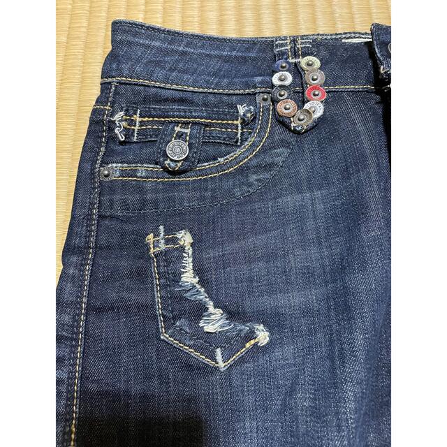 TAVERNITI SO JEANS(タヴァニティソージーンズ)のタバニティ TAVERNITI デニムミニスカート レディースのパンツ(デニム/ジーンズ)の商品写真