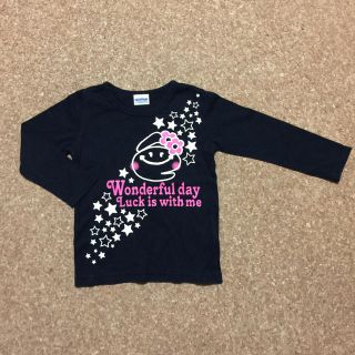 easy freak 女の子 長袖 黒 ブラック(Tシャツ/カットソー)