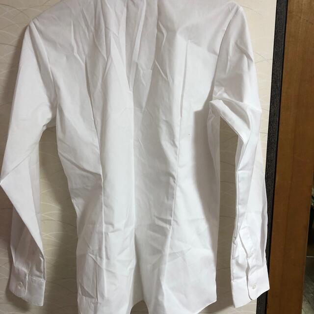 しまむら(シマムラ)のワイシャツ レディース 白シャツ  ブラウス17号 レディースのトップス(シャツ/ブラウス(長袖/七分))の商品写真