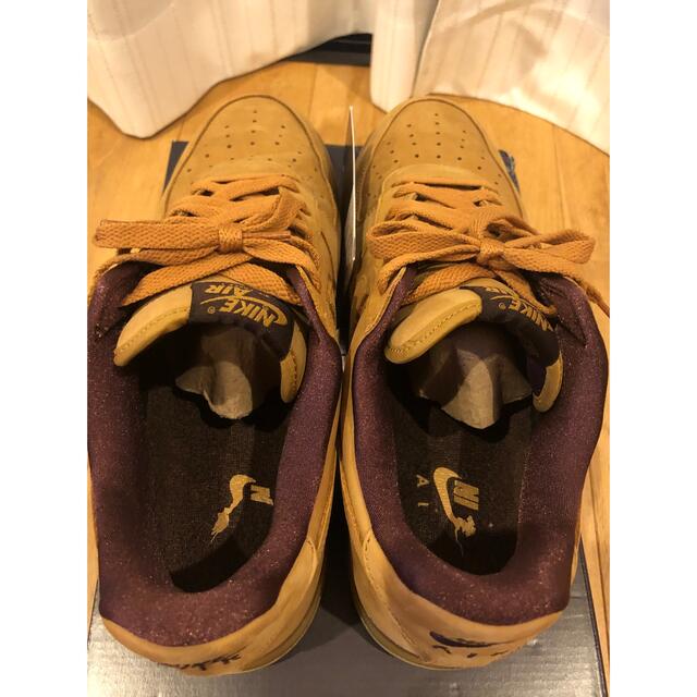 箱あり NIKE エアフォース1 ウィートモカaf1 WHEAT MOCHA