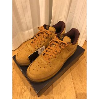 箱あり NIKE エアフォース1 ウィートモカaf1 WHEAT MOCHA