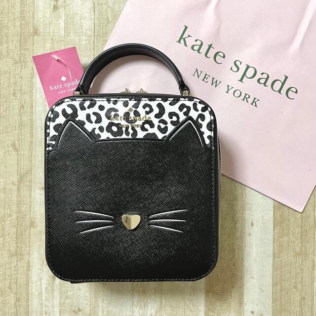 kate spade new york(ケイトスペードニューヨーク)の新品未使用 ケイトスペード ミャオ キャット クロスボディ ショルダーバッグ レディースのバッグ(ショルダーバッグ)の商品写真