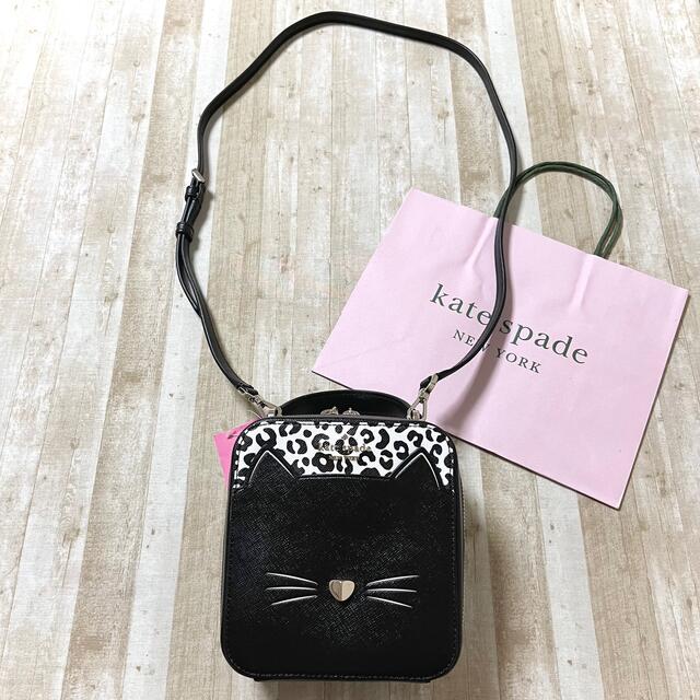 kate spade new york(ケイトスペードニューヨーク)の新品未使用 ケイトスペード ミャオ キャット クロスボディ ショルダーバッグ レディースのバッグ(ショルダーバッグ)の商品写真