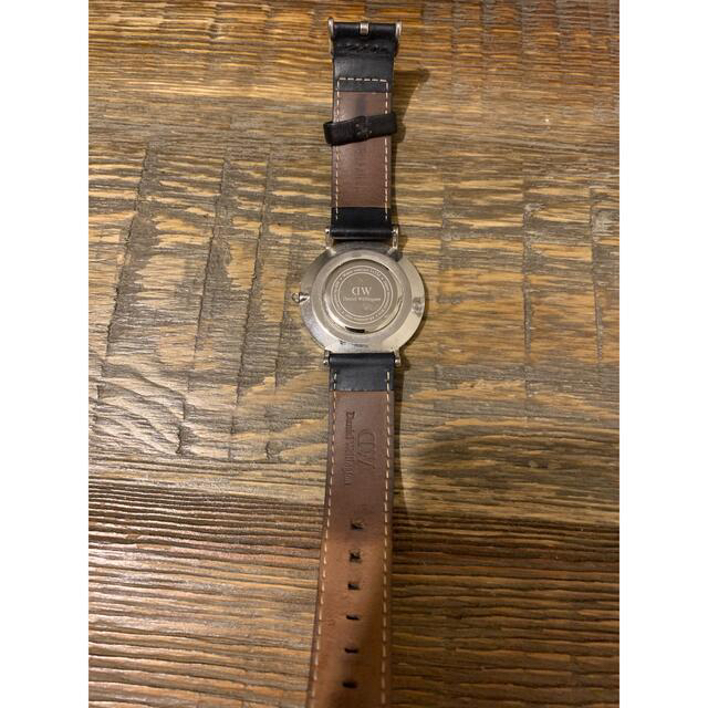 Daniel Wellington(ダニエルウェリントン)のdanielwellington ダニエルウェリントン腕時計　ブラック×シルバー レディースのファッション小物(腕時計)の商品写真
