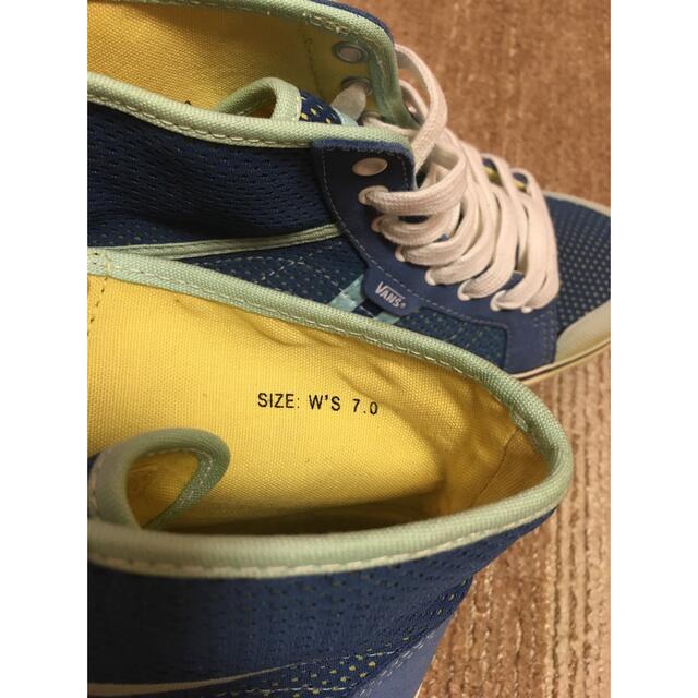 VANS(ヴァンズ)のVANS WELLESLEY バンズ  ウェルズリー ブルー 日本未発売 激レア レディースの靴/シューズ(スニーカー)の商品写真