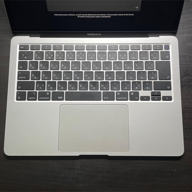 Mac (Apple)(マック)のM1 Macbook Air 2020 13インチ Apple スマホ/家電/カメラのPC/タブレット(ノートPC)の商品写真