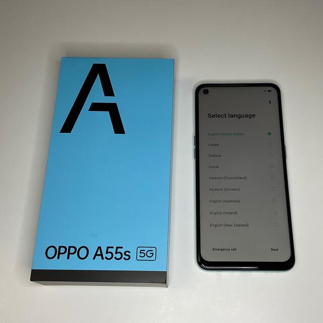 即発送　値下げ！【美品】OPPO A55s 5G SIMフリー ソフトバンク