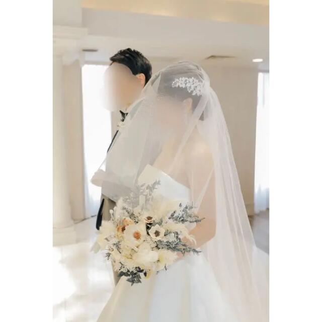 Yns Wedding ロングベール ハンドメイドのウェディング(ヘッドドレス/ドレス)の商品写真