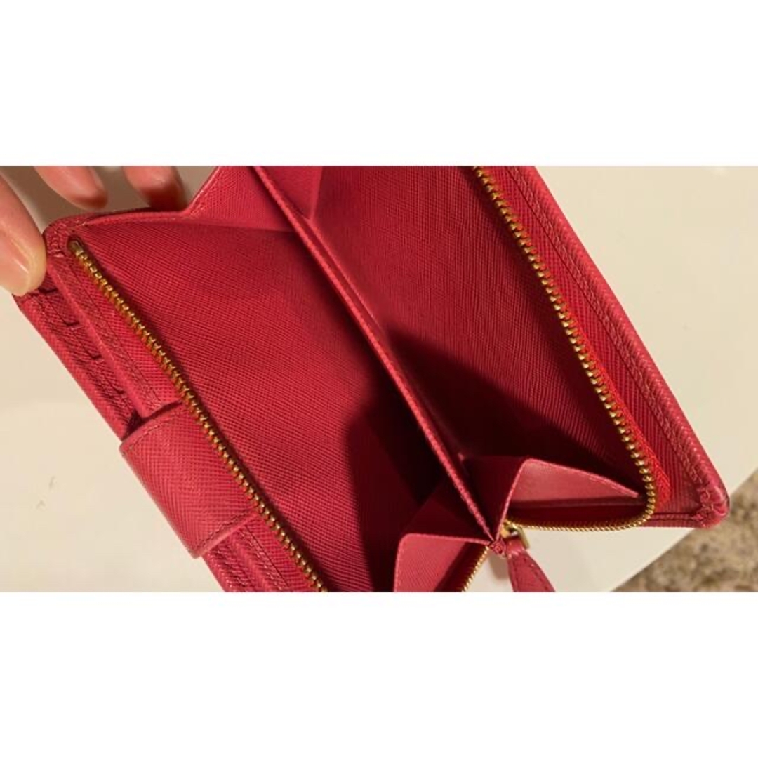 PRADA(プラダ)のプラダ　財布　サフィアーノピオニーピンク メンズのファッション小物(折り財布)の商品写真
