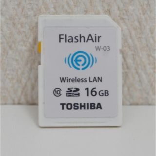 トウシバ(東芝)の東芝  TOSHIBA  Flash Air フラッシュエアー 16GB SD(その他)