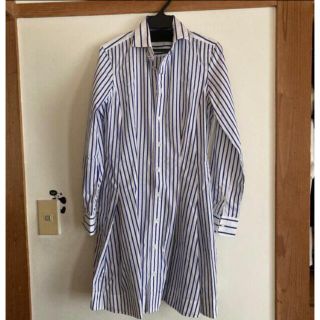 ポロラルフローレン(POLO RALPH LAUREN)の☆期間限定値下げ！ラルフローレン　ストライプシャツワンピース☆(ひざ丈ワンピース)