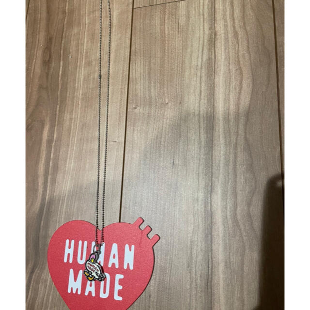 A BATHING APE(アベイシングエイプ)のHUMAN MADE ヒューマンメイド　ネックレス　キーホルダー メンズのアクセサリー(ネックレス)の商品写真