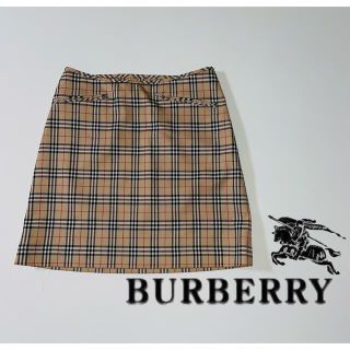 バーバリー(BURBERRY)のBURBERRY  バーバリーノバチェック ミニスカート　正規品(ミニスカート)