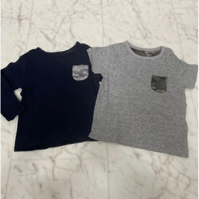 UNIQLO(ユニクロ)の☆ユニクロ　長袖&半袖Tシャツ☆100 キッズ/ベビー/マタニティのキッズ服男の子用(90cm~)(Tシャツ/カットソー)の商品写真