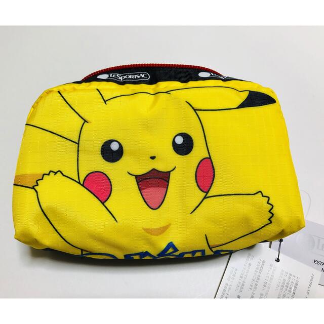 LeSportsac(レスポートサック)のレスポートサック ポケモン ピカチュウポーチ　限定品 エンタメ/ホビーのおもちゃ/ぬいぐるみ(キャラクターグッズ)の商品写真