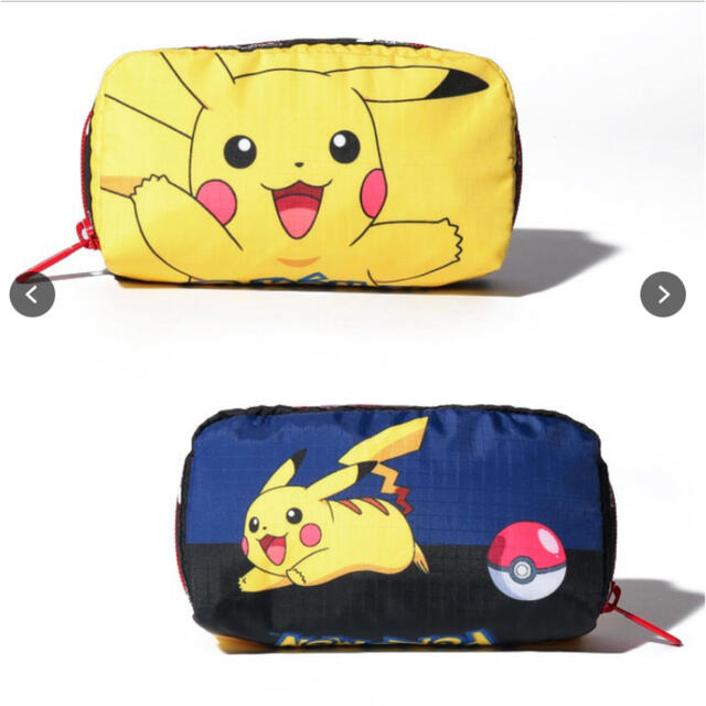 LeSportsac(レスポートサック)のレスポートサック ポケモン ピカチュウポーチ　限定品 エンタメ/ホビーのおもちゃ/ぬいぐるみ(キャラクターグッズ)の商品写真