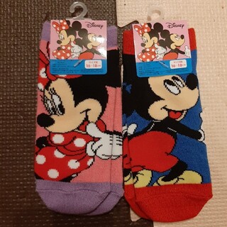 ディズニー(Disney)の新品　女の子　ディズニー　靴下　16～18cm(靴下/タイツ)