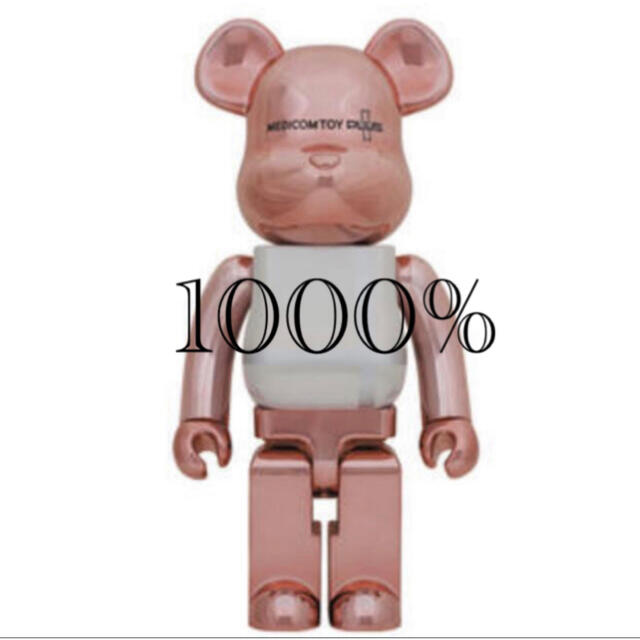 BE@RBRICK PINK GOLD CHROME Ver. 1000%