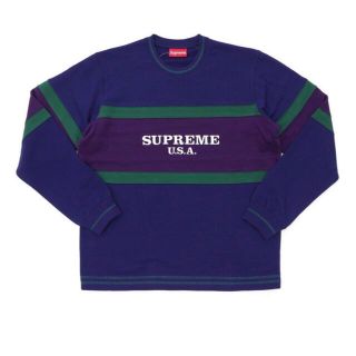 シュプリーム(Supreme)のSupremeトレーナー Center Stripe Crewneck(スウェット)