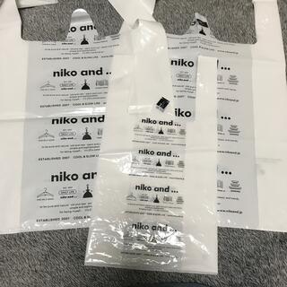 ニコアンド(niko and...)の【ニコアンド】ショップ袋(ショップ袋)
