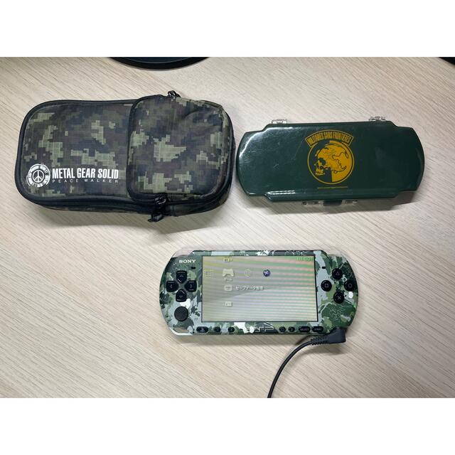 PSP-3000メタルギアソリッドPEACEWALKER限定 本体 (ジャンク) | フリマアプリ ラクマ