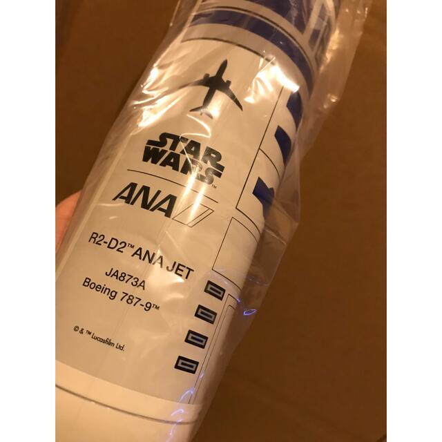 ANA(全日本空輸)(エーエヌエー(ゼンニッポンクウユ))の赤字提供　販売終了品　スターウォーズ　ANA R2D2 コラボ　ステンレスボトル エンタメ/ホビーのフィギュア(SF/ファンタジー/ホラー)の商品写真