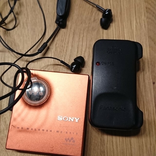 ソニー(SONY)のSONY☆MDウォークマンMZ-E510☆ジャンク品(ポータブルプレーヤー)