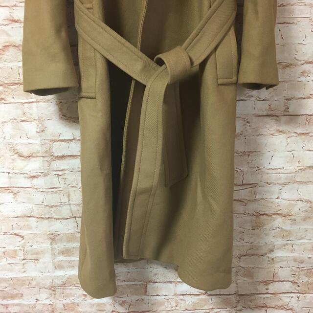 ザラ ZARA MANTECO コート ロング チェスター アウター ベルト付き - 3