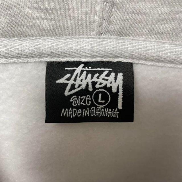 STUSSY(ステューシー)の【極美品】ステューシー☆バックプリント　8ポール　パーカー　人気Lサイズ即完売品 メンズのトップス(パーカー)の商品写真