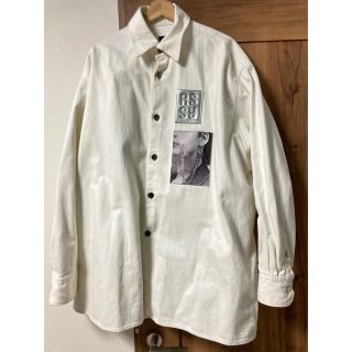 ラフシモンズ(RAF SIMONS)のRAF SIMONS 19ss デニムシャツ(Gジャン/デニムジャケット)