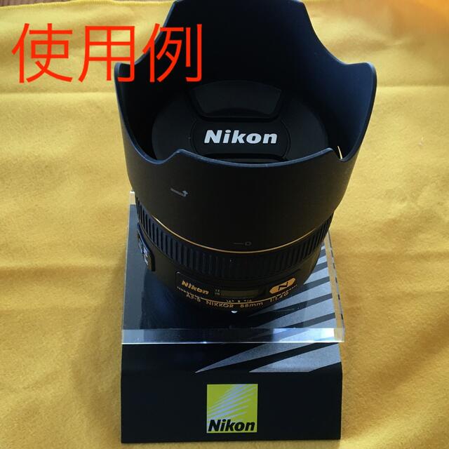 Nikon(ニコン)のNIKON 珍品 店頭用什器 非売品 レンズディスプレイ台 新品未使用 スマホ/家電/カメラのカメラ(デジタル一眼)の商品写真