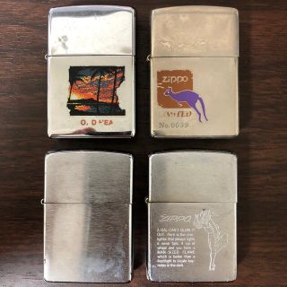 ジッポー(ZIPPO)のZIPPO 4個セット(タバコグッズ)